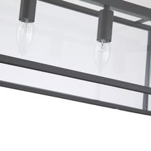 Vance Iron & Glass 8 Light Pendant